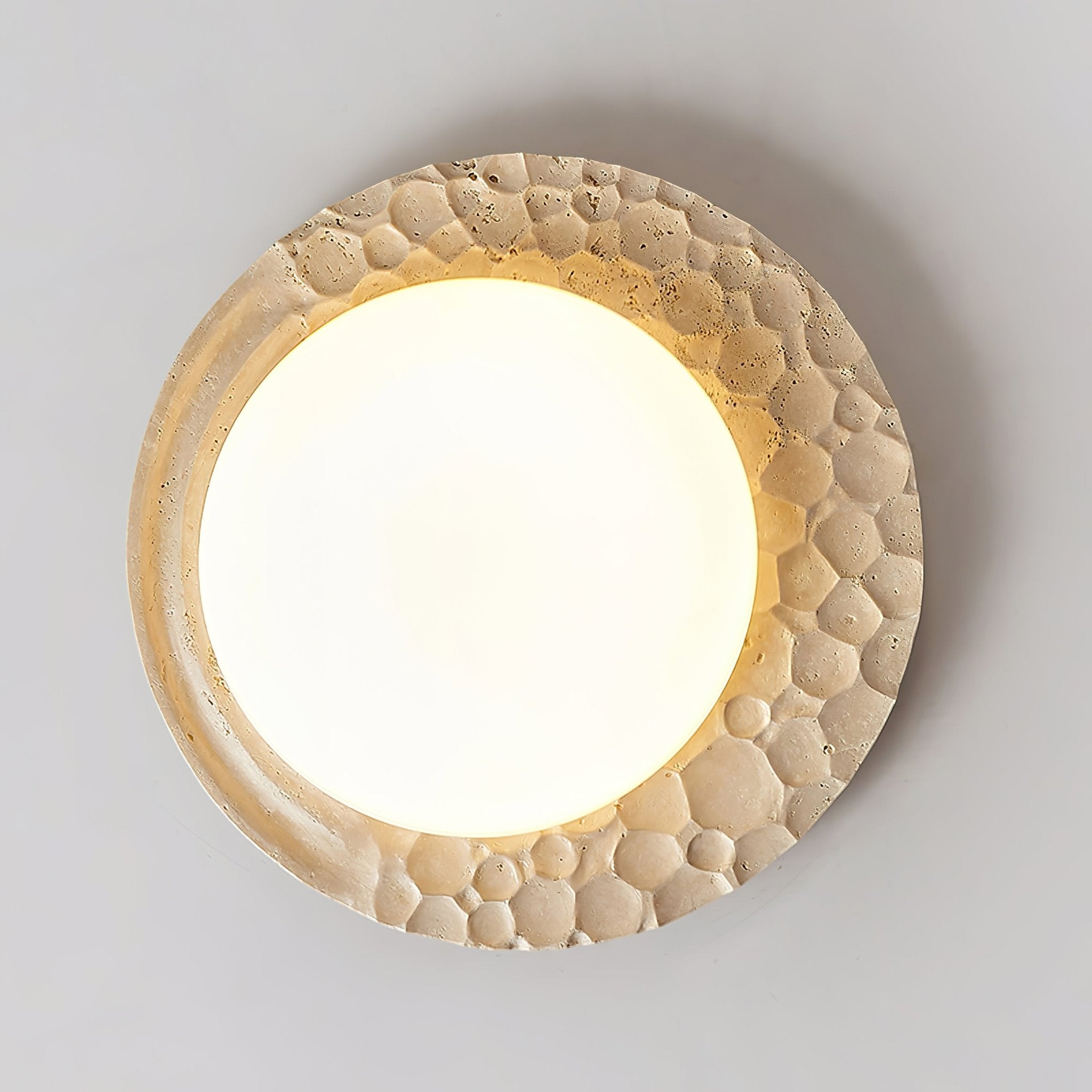 Momesa Natural Stone Ceiling Light