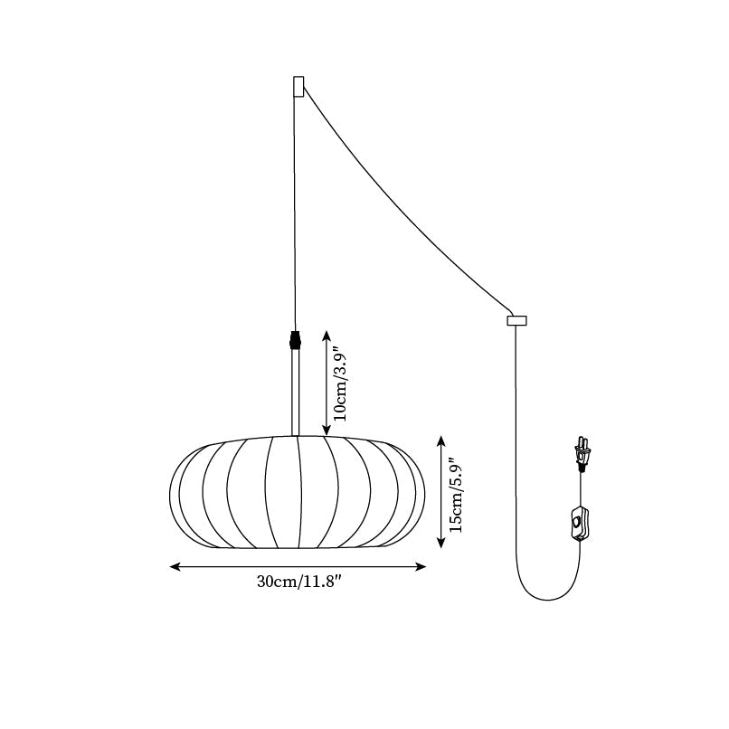 Camdale Plug In Pendant Light