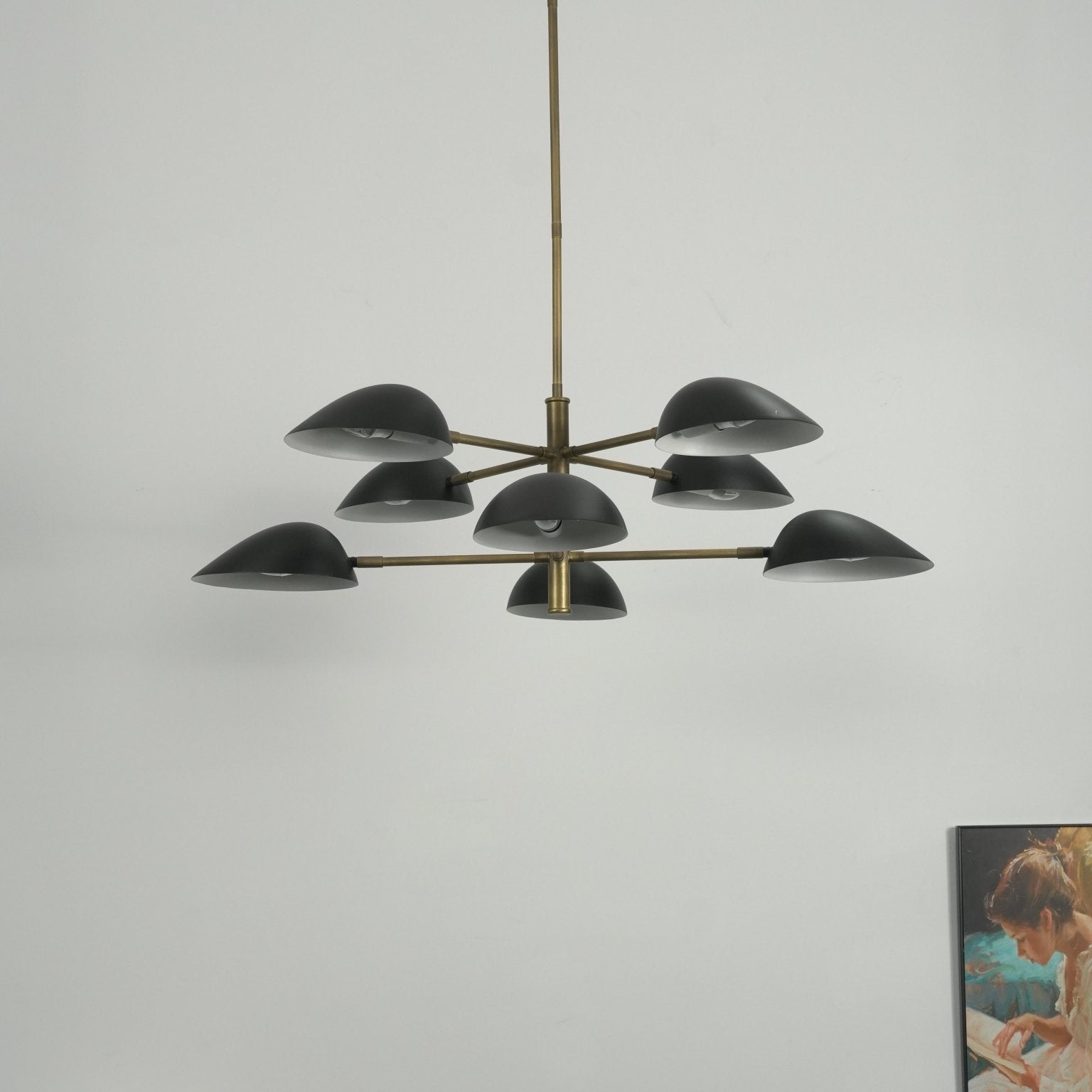 Aservo Brass Pendant Light