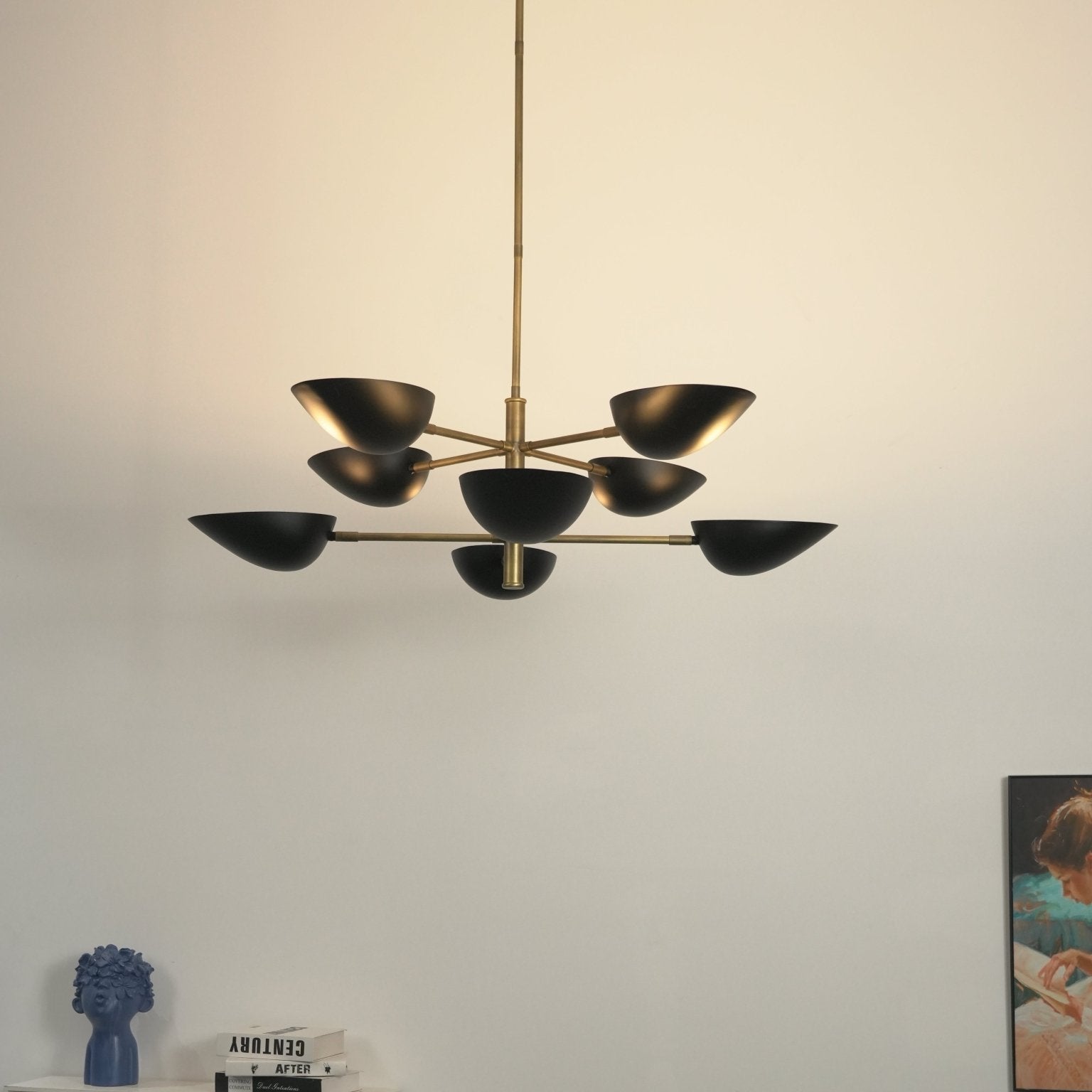 Aservo Brass Pendant Light