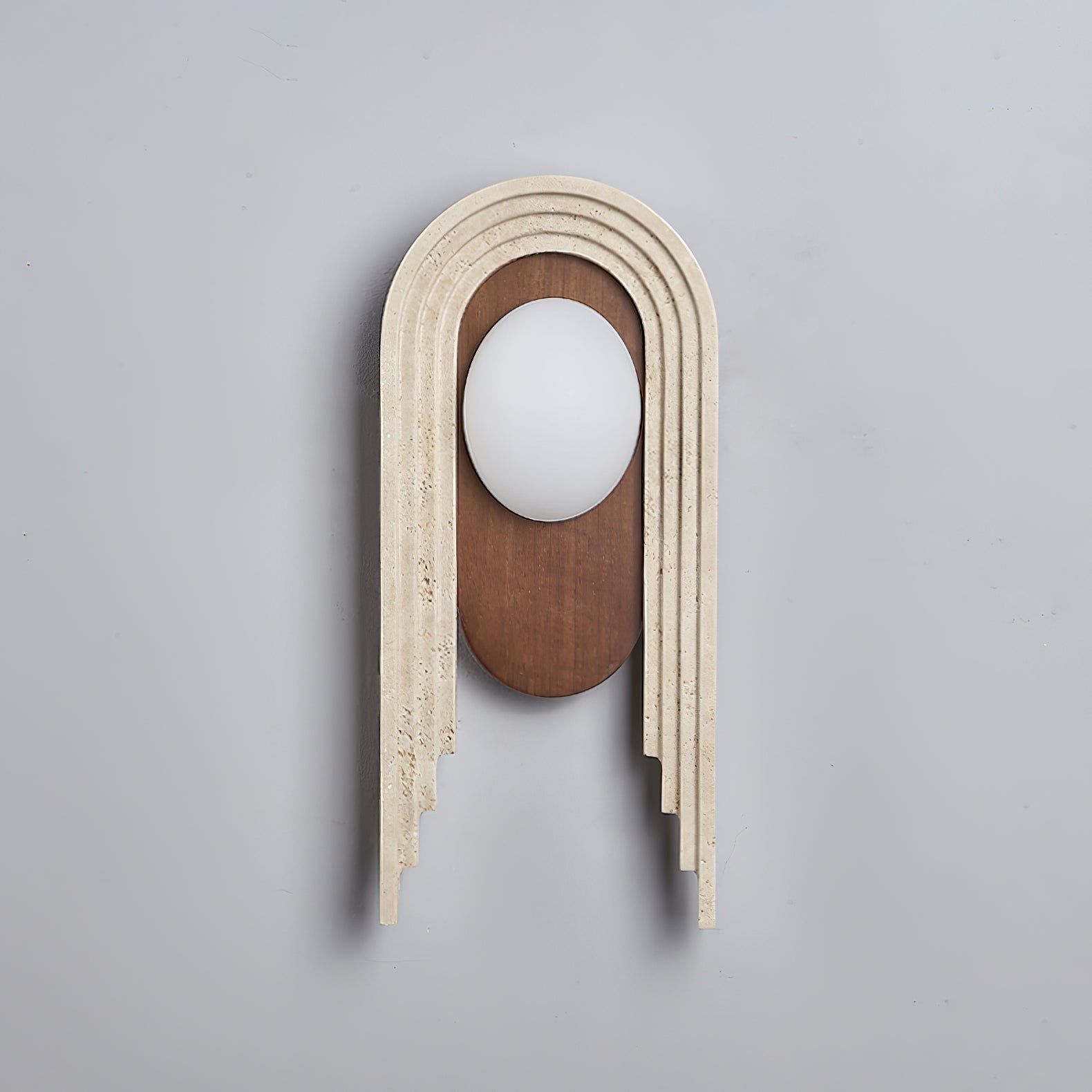 Belva Travertine Wall Light