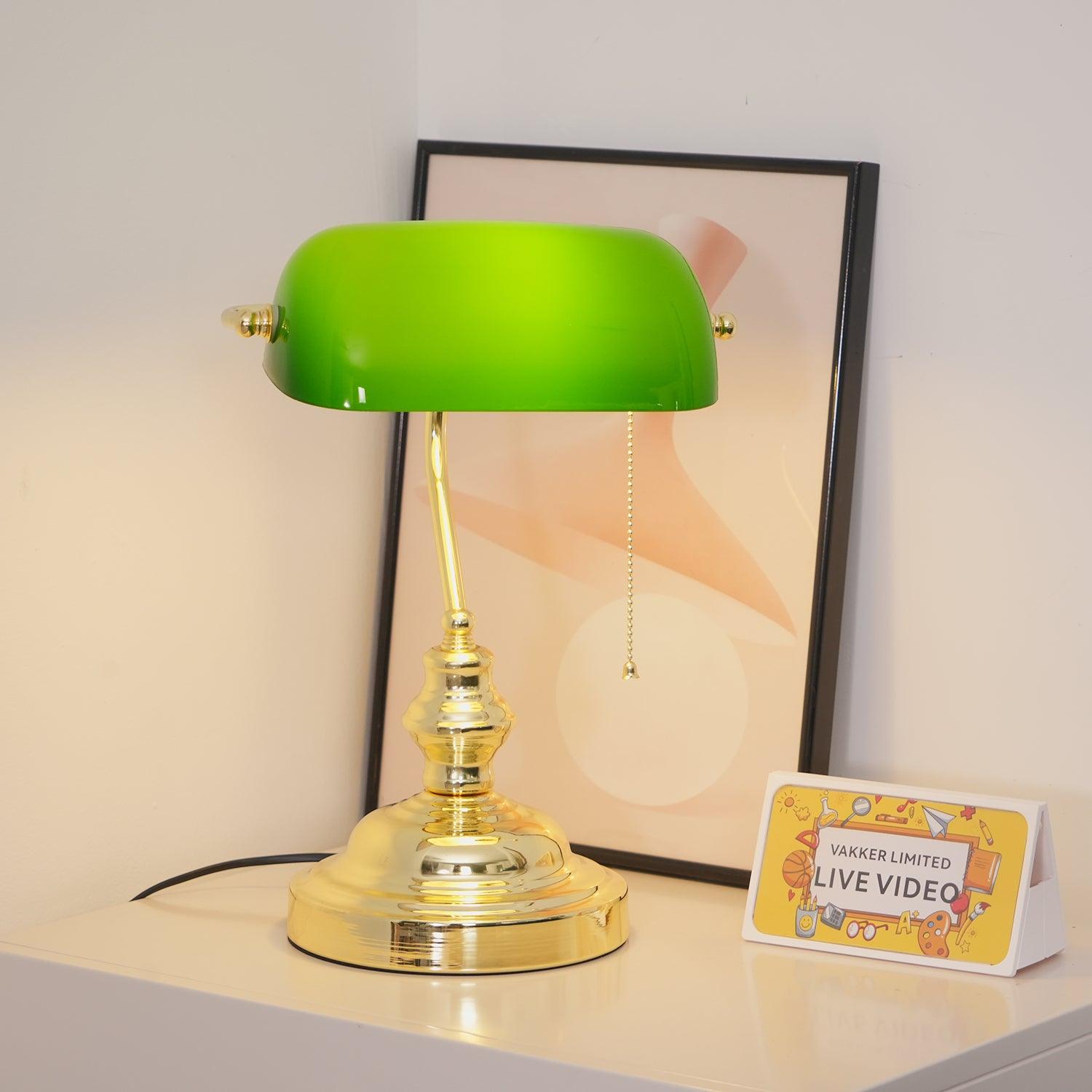 Polvero Library Table Lamp