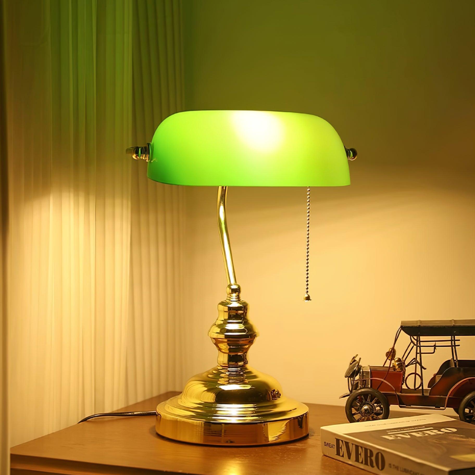 Polvero Library Table Lamp