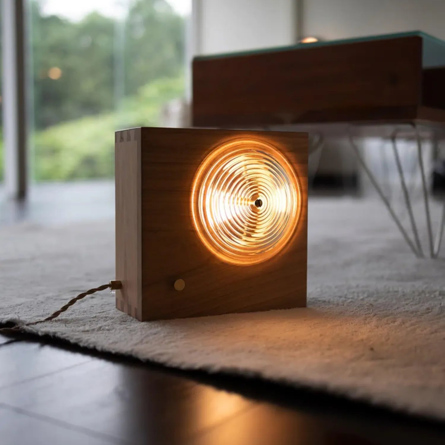 Wooden Vintage Camera Wall Light