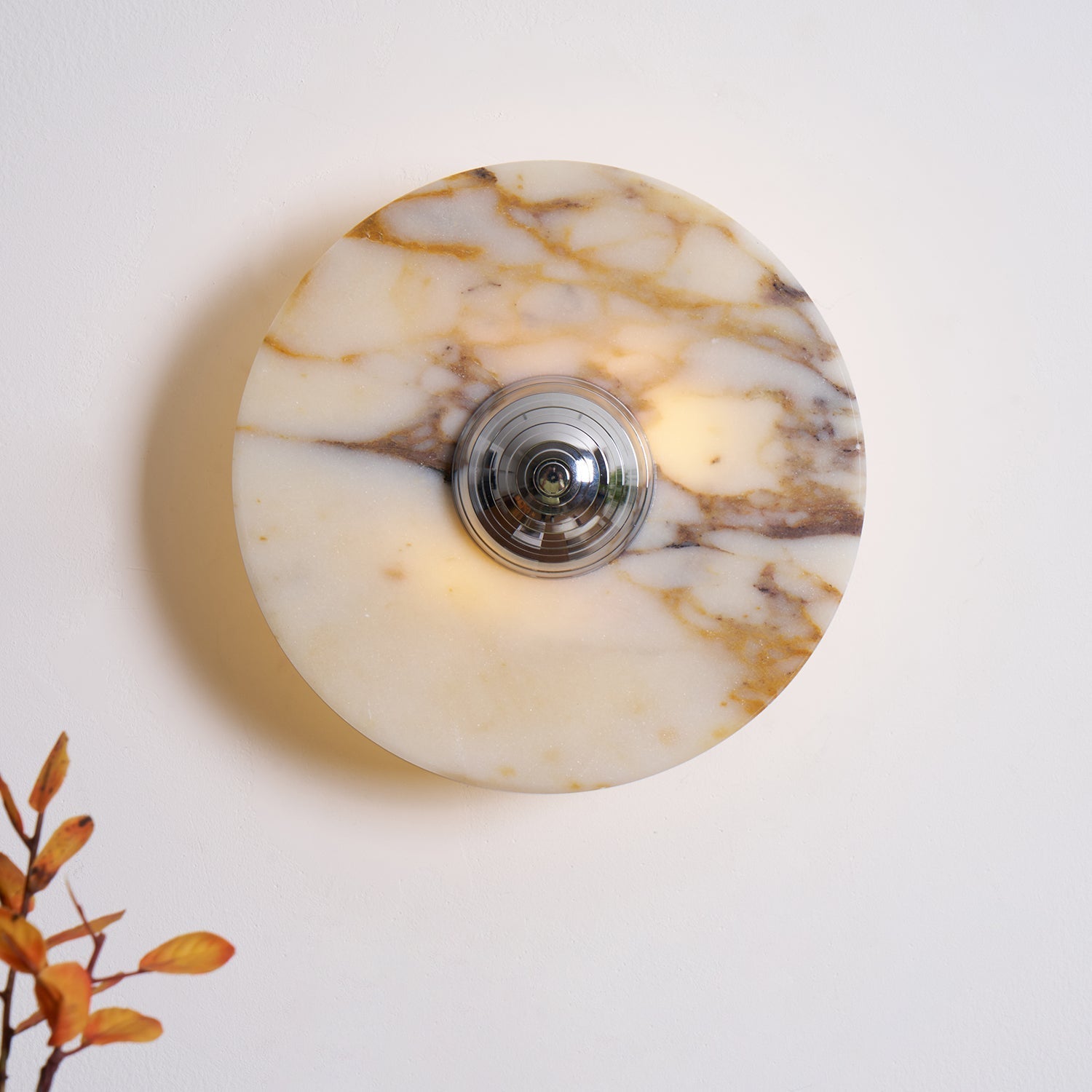 Lunetra Marble Wall Light