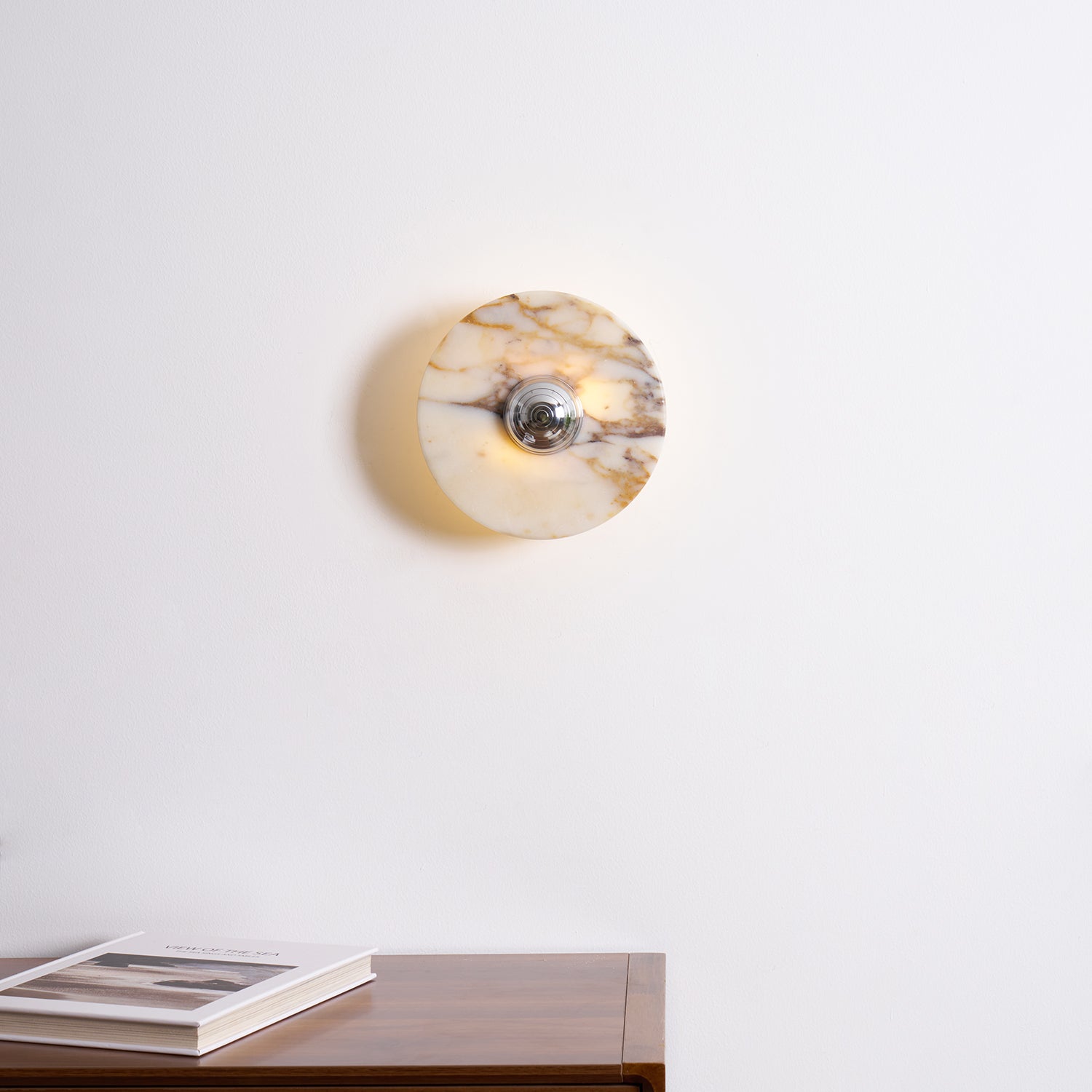 Lunetra Marble Wall Light