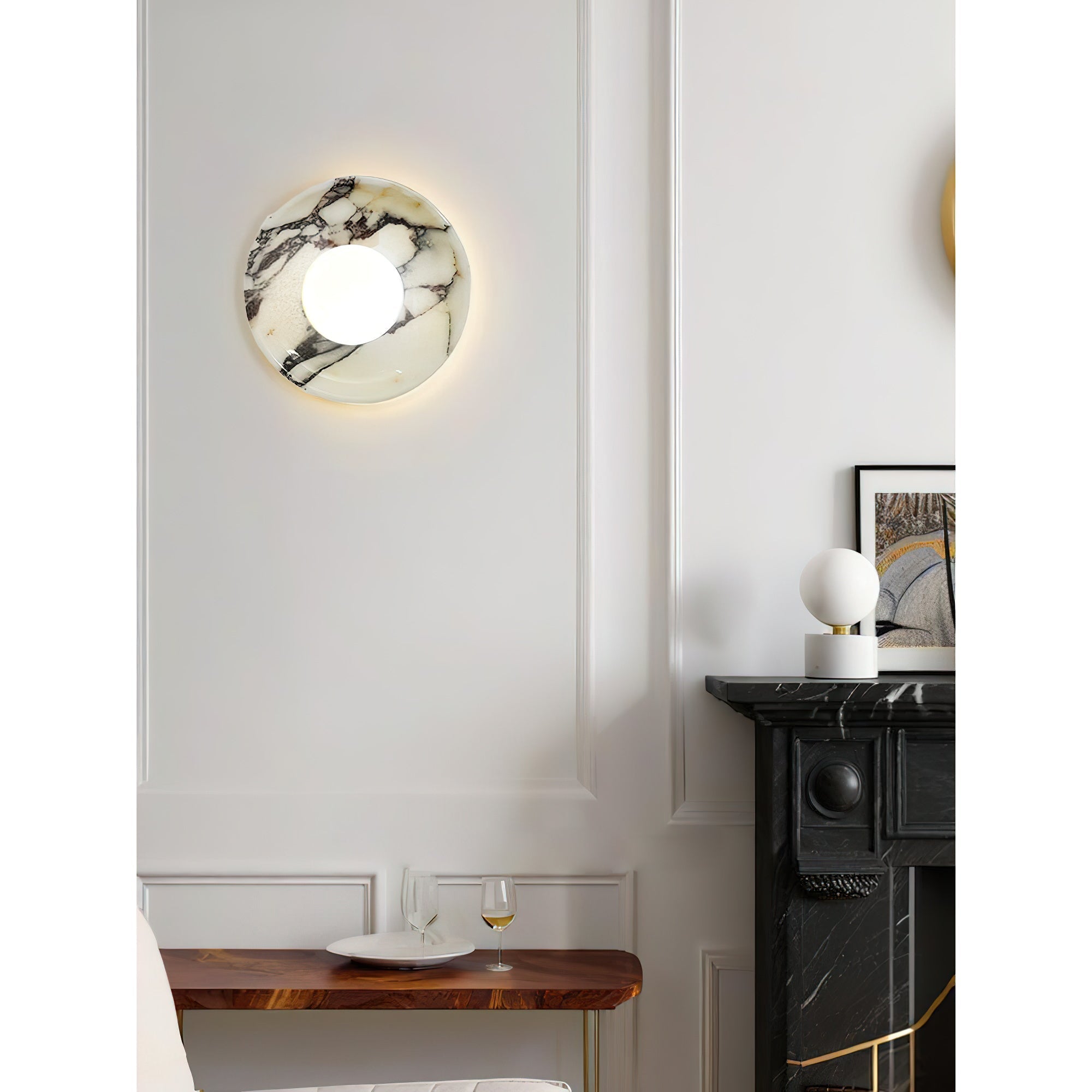 Morenel Round Wall Light