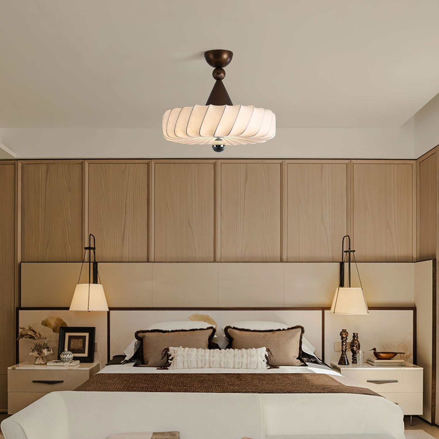 Scovessa Japandi Ceiling Light