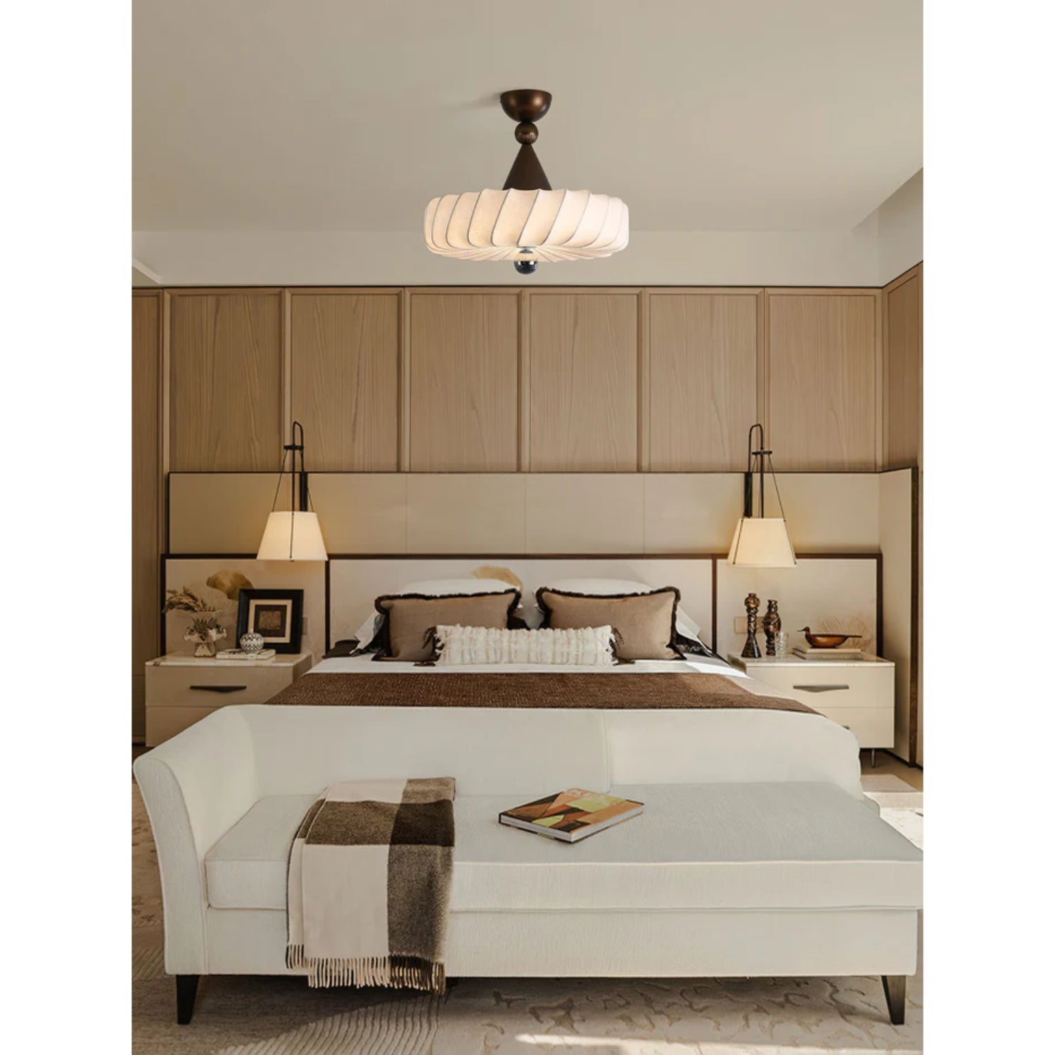Scovessa Japandi Ceiling Light
