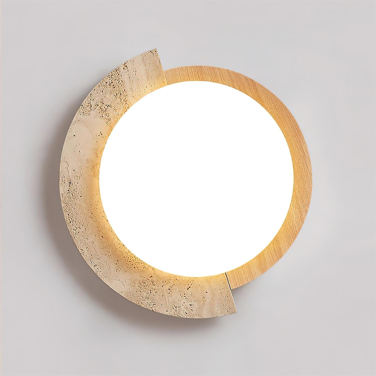 Halfero Natural Stone Ceiling Light