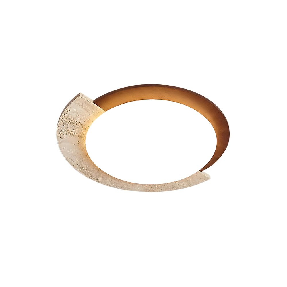 Halfero Natural Stone Ceiling Light
