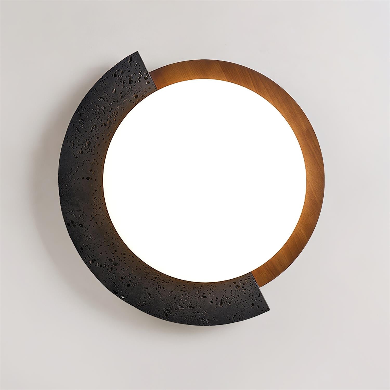 Halfero Natural Stone Ceiling Light