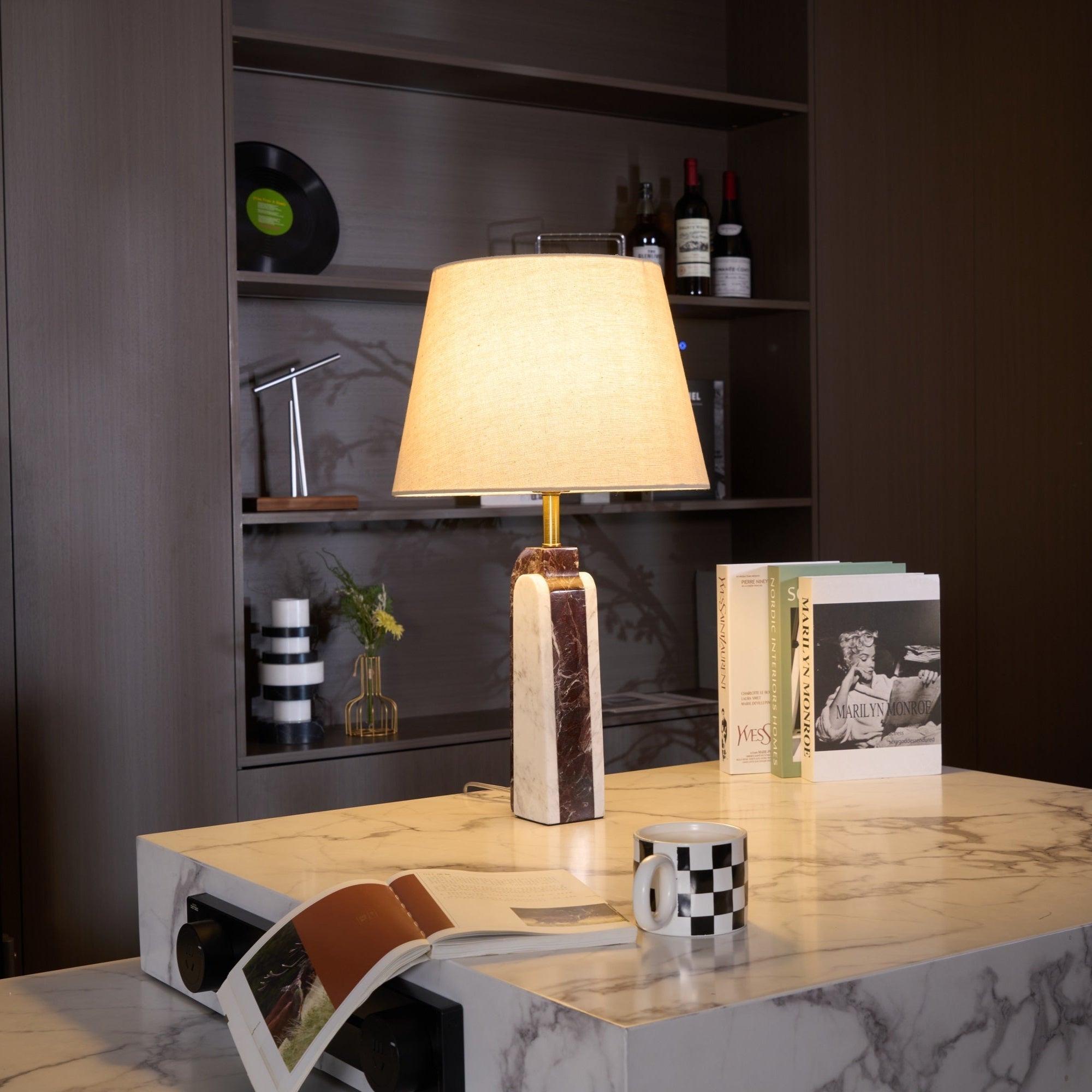 Melorese Marble Table Lamp