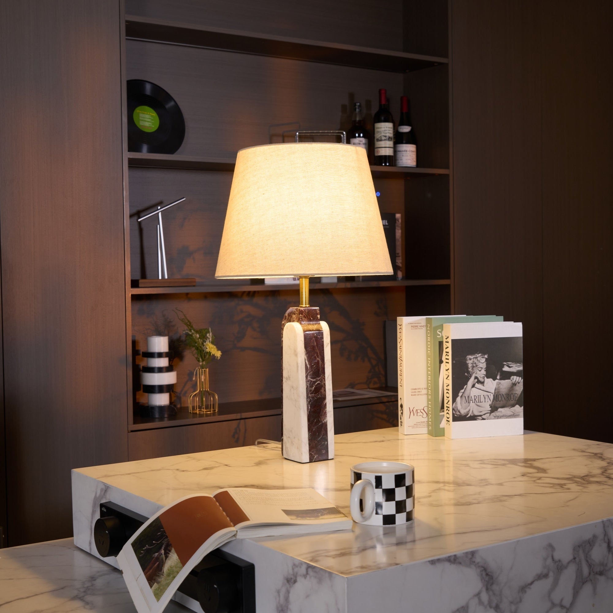 Melorese Marble Table Lamp