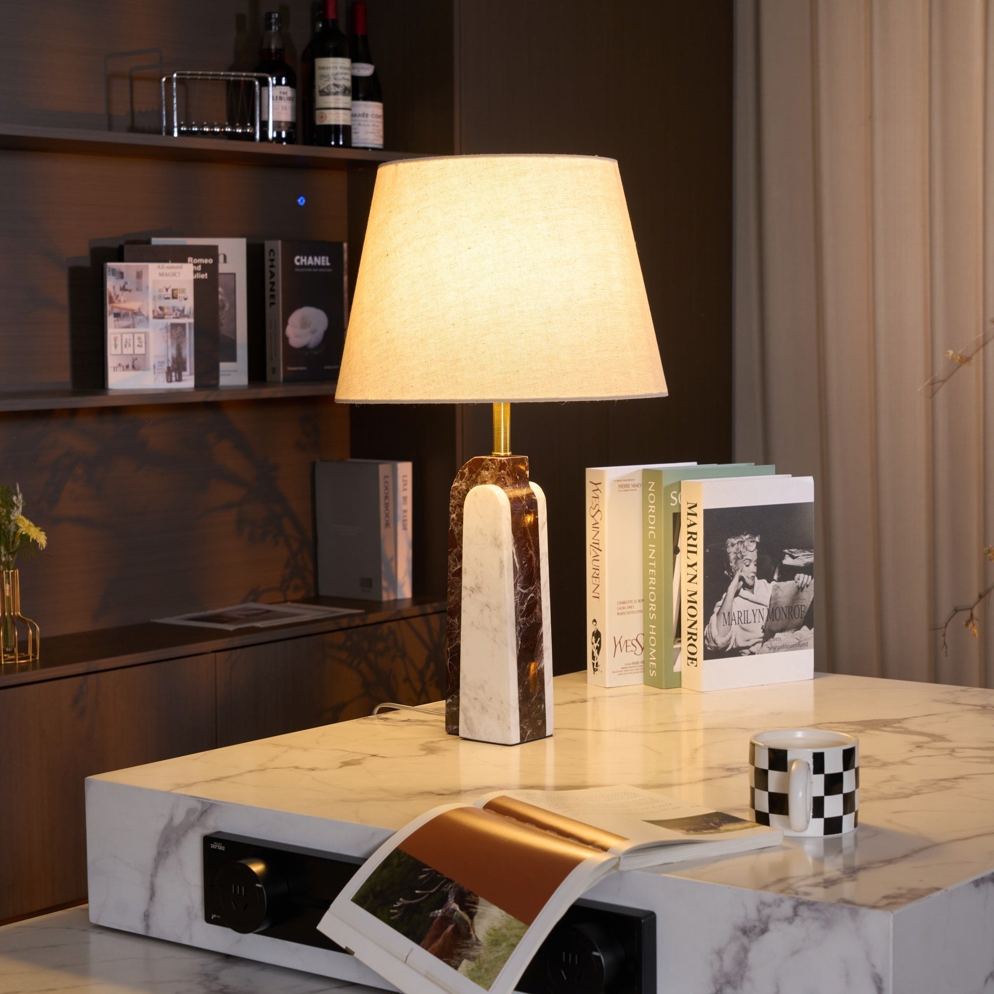 Melorese Marble Table Lamp
