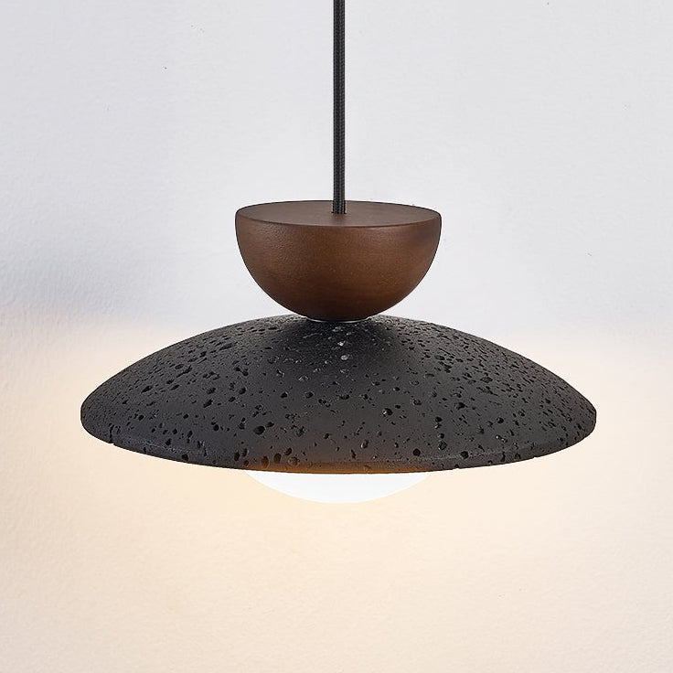 Celnos Travertine Pendant Light