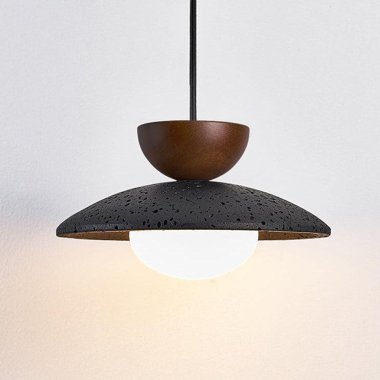Celnos Travertine Pendant Light