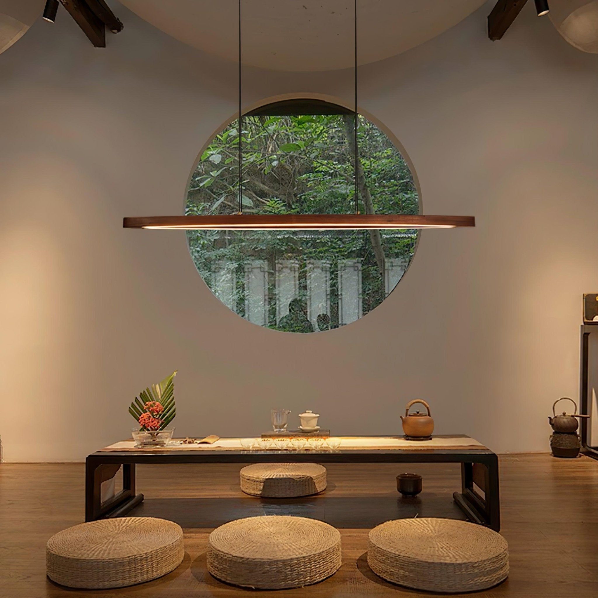 Veluzon Japandi Style Pendant Light