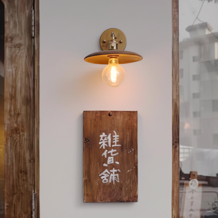 Coniwa Wooden Wall Light