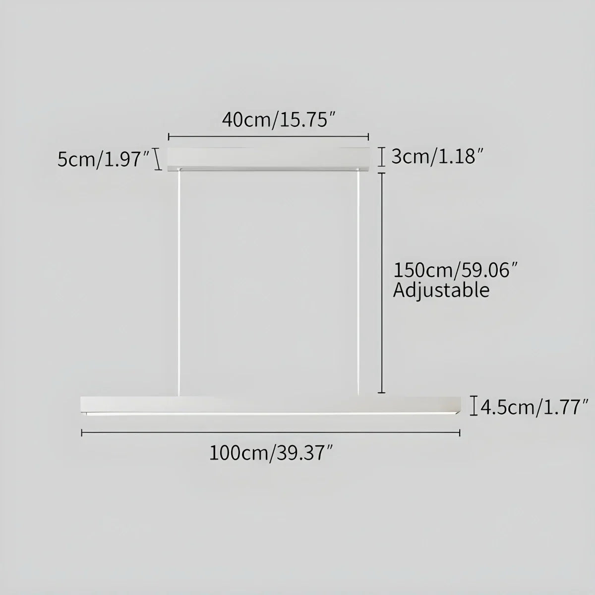 Ceylano Linear Pendant Light
