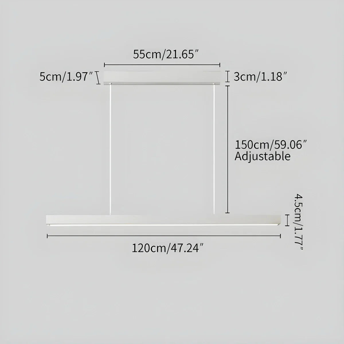 Ceylano Linear Pendant Light