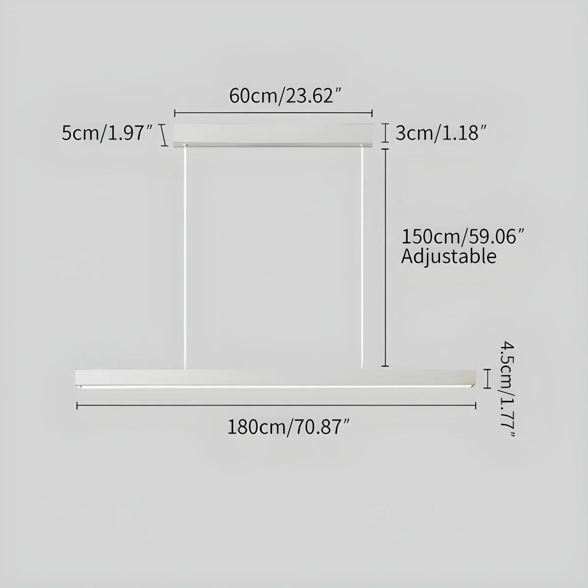 Ceylano Linear Pendant Light