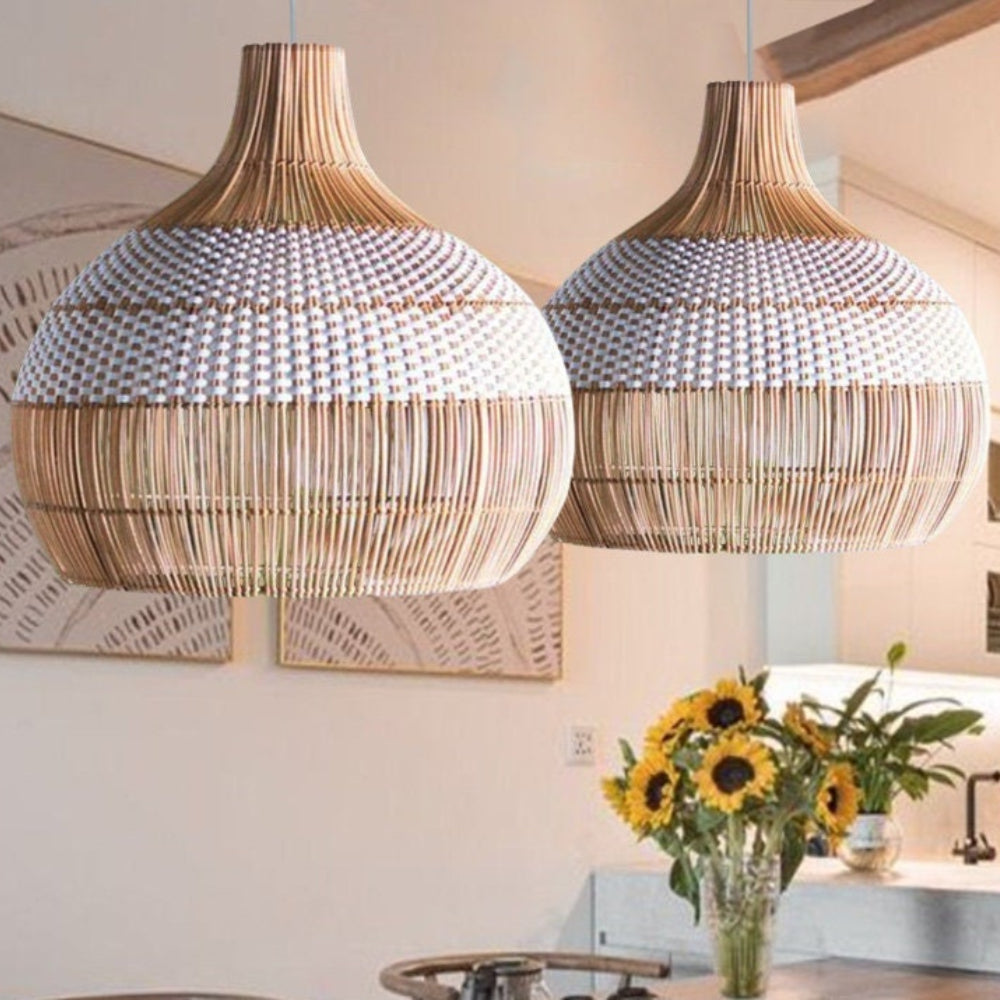 Avelina Woven Boho Pendant Light