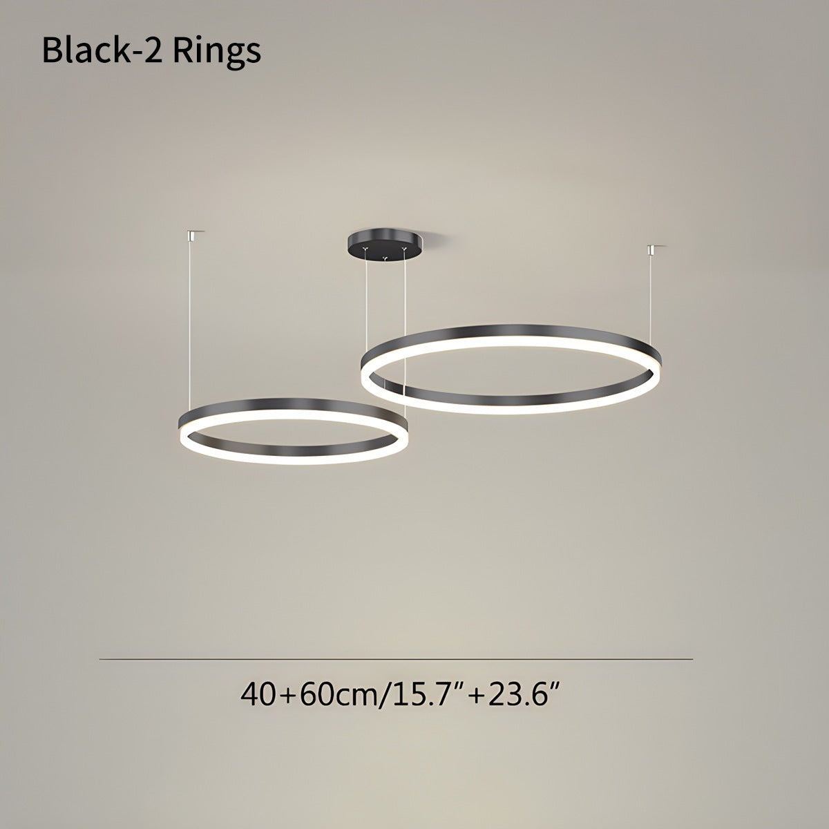 Circora Layered Ring Pendant Light