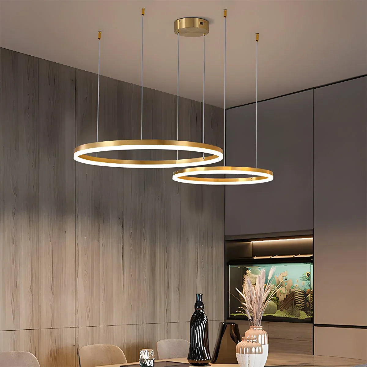 Circora Layered Ring Pendant Light