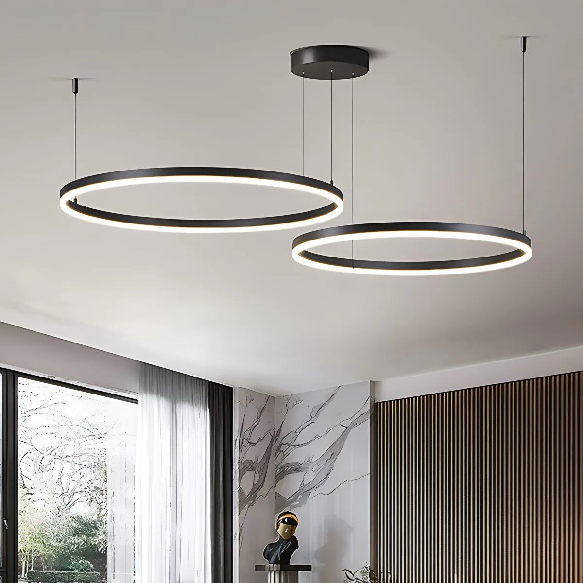 Circora Layered Ring Pendant Light