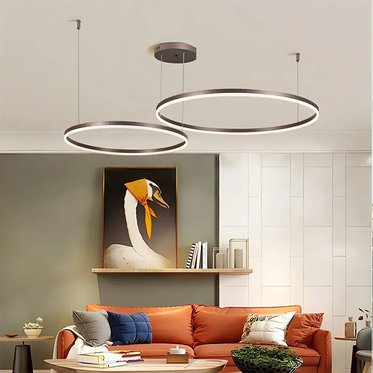 Circora Layered Ring Pendant Light