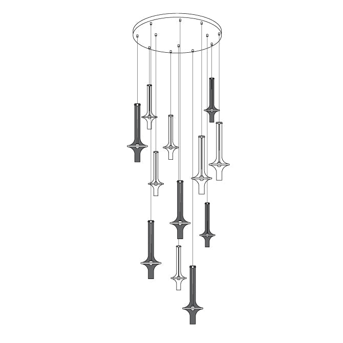 Lucent Totem Pendant Light