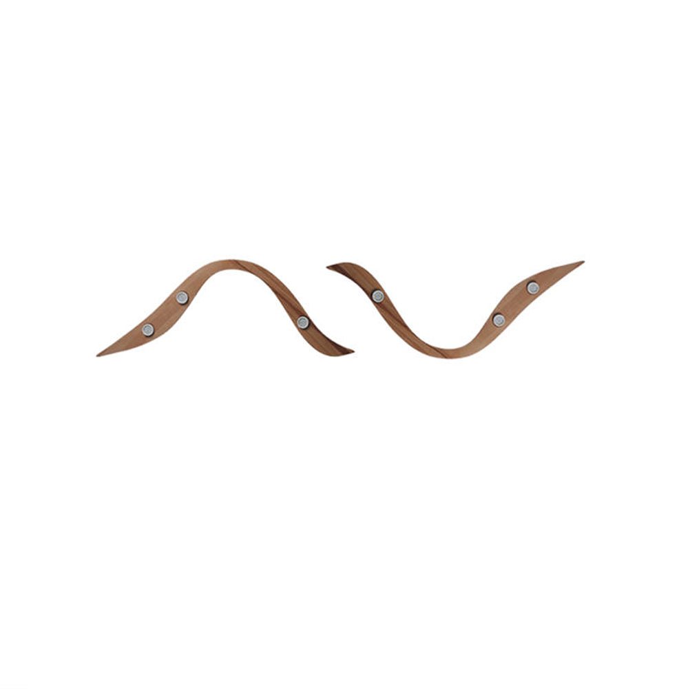 Weloma Wave Wooden Pendant Light