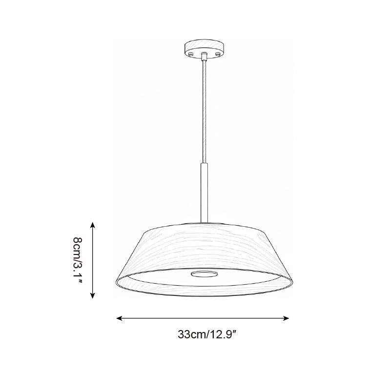 Wavone Japandi Style Pendant Light
