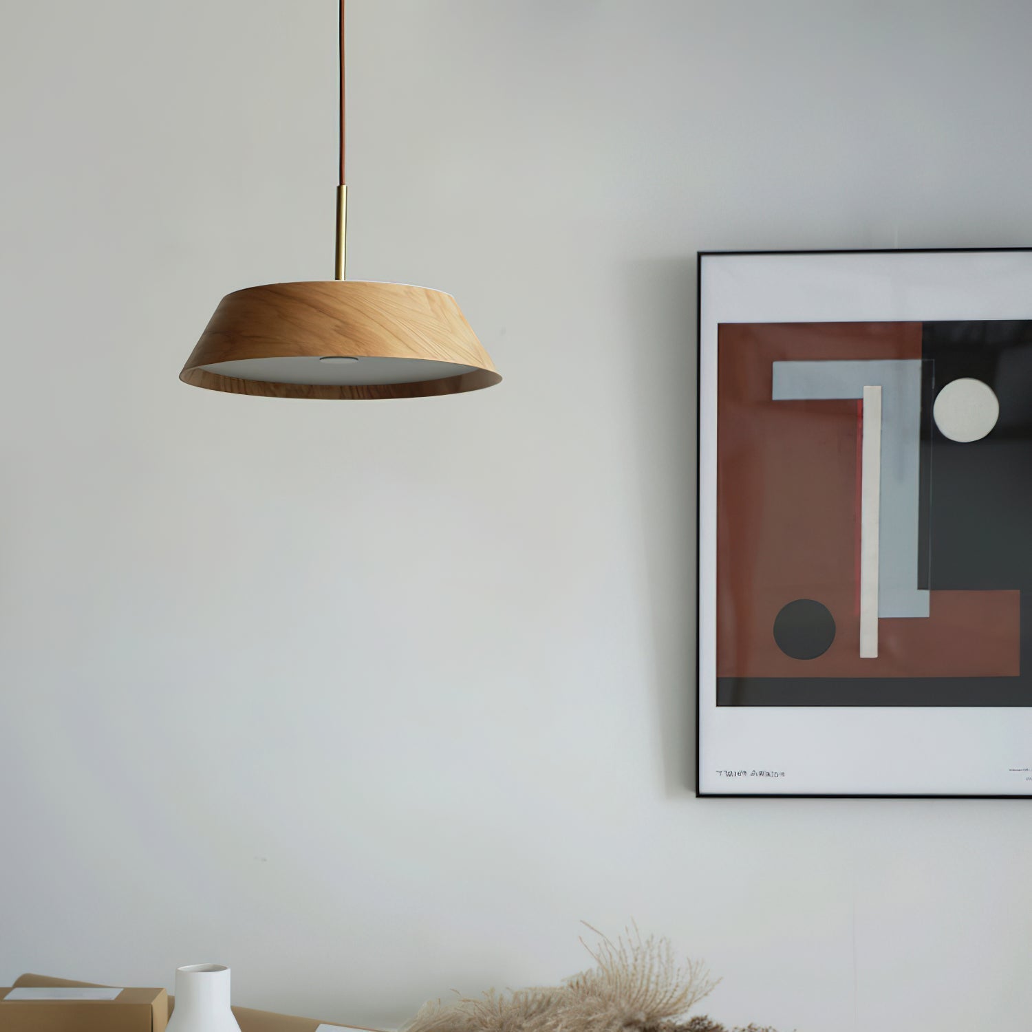 Wavone Japandi Style Pendant Light