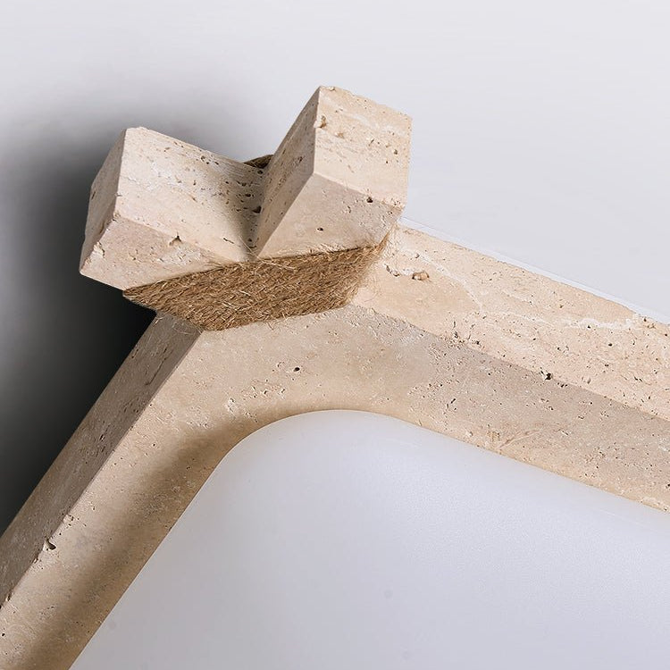 Xelan Travertine Ceiling Light
