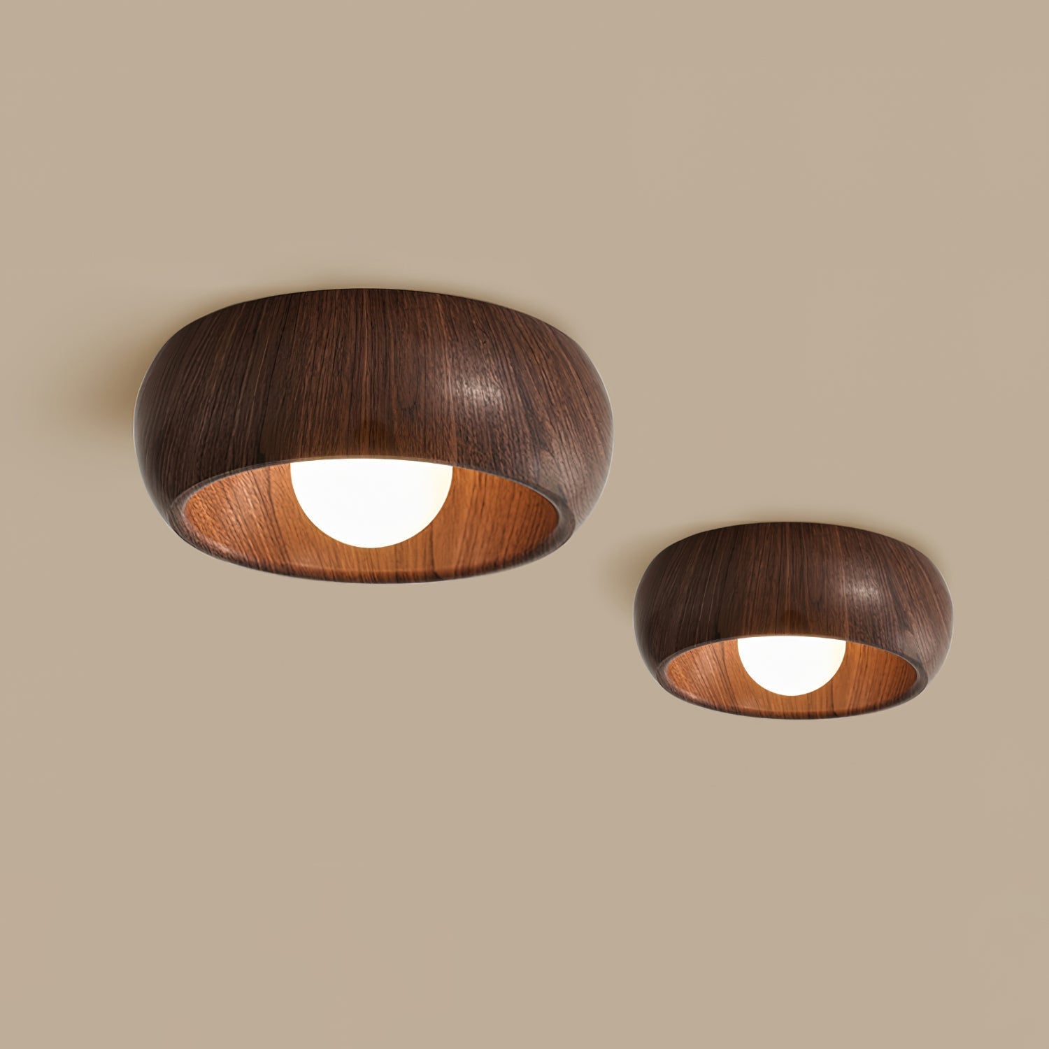 Wazu Japandi Style Ceiling Light