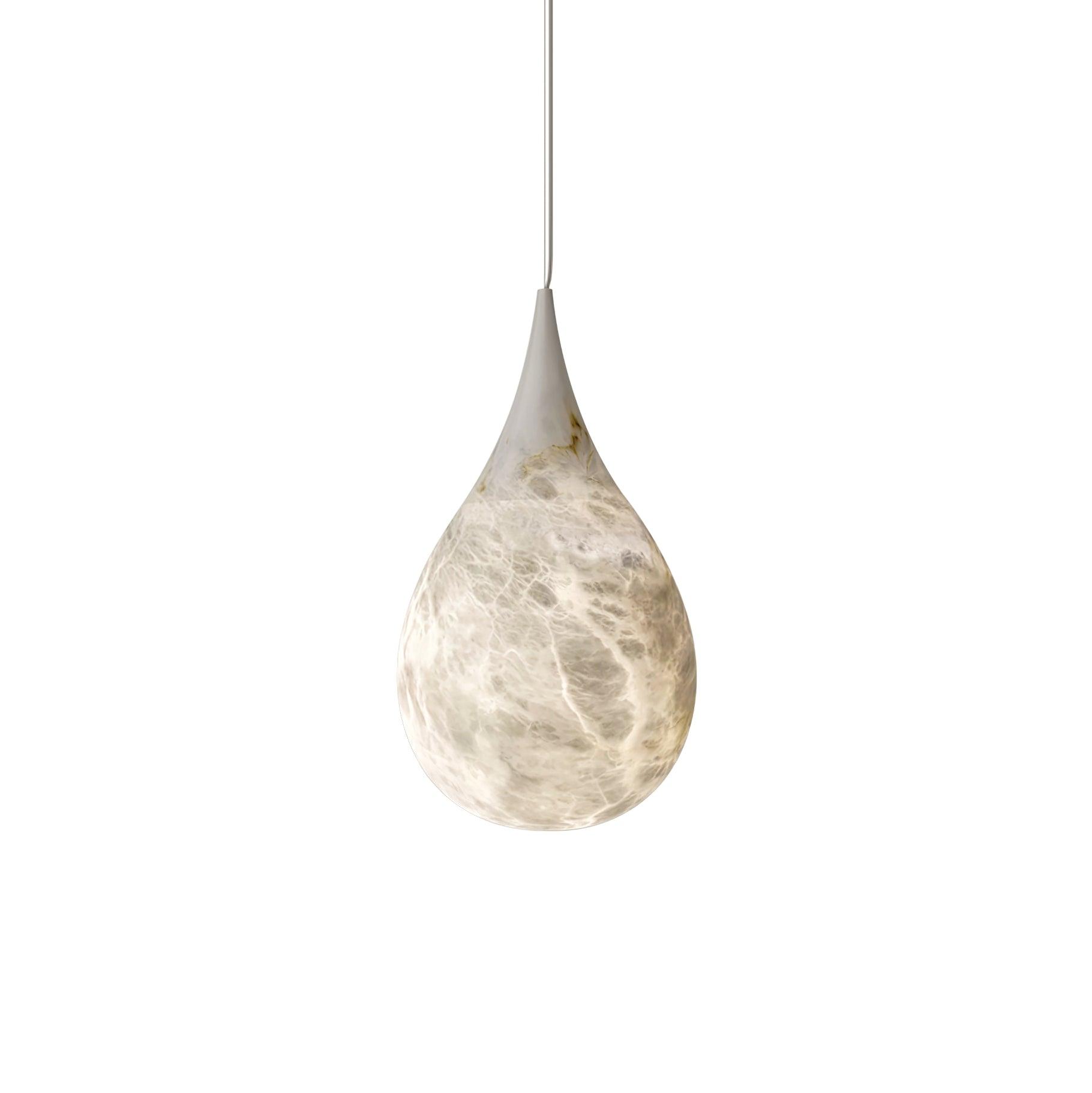 Cyo Alabaster Raindrop Pendant Light