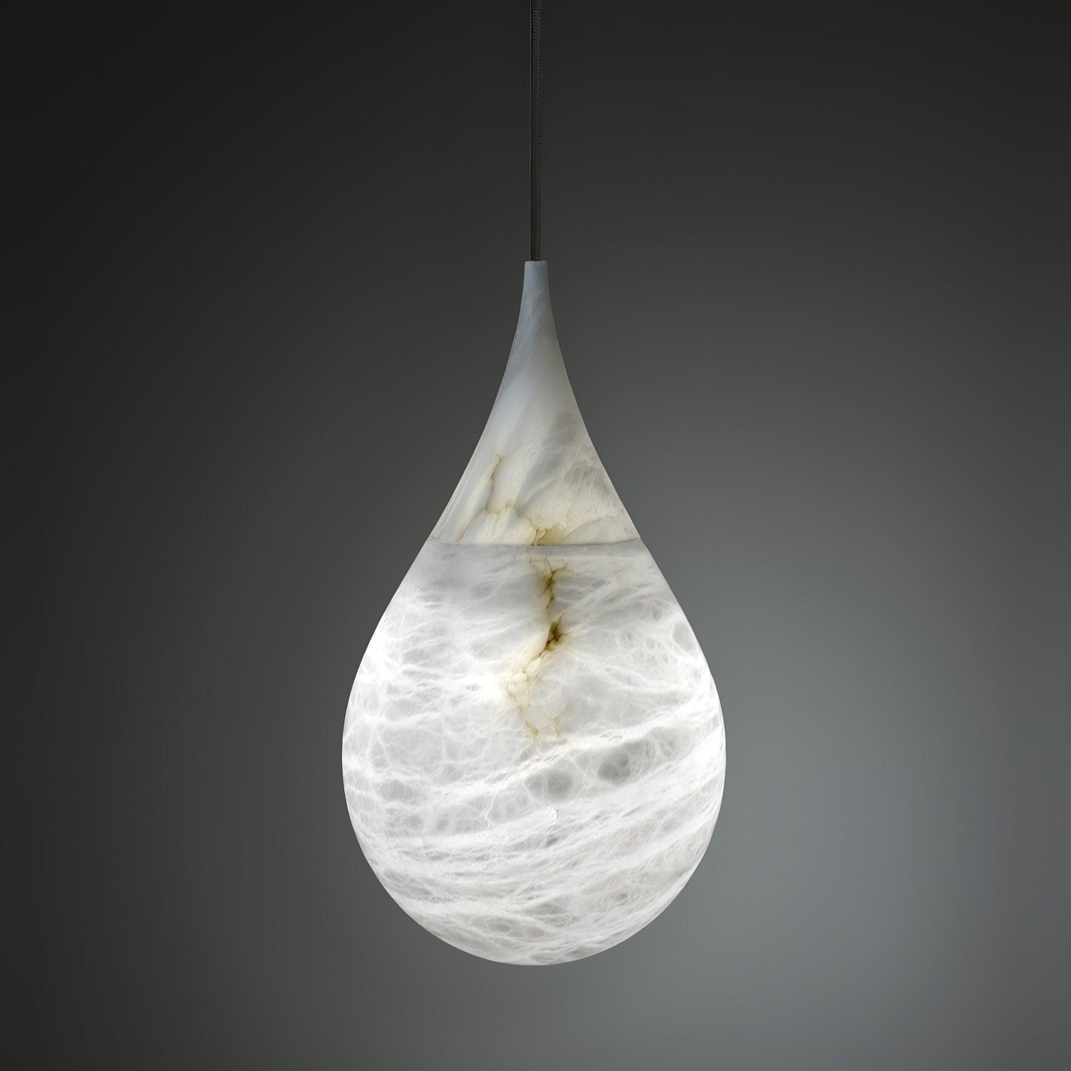 Cyo Alabaster Raindrop Pendant Light