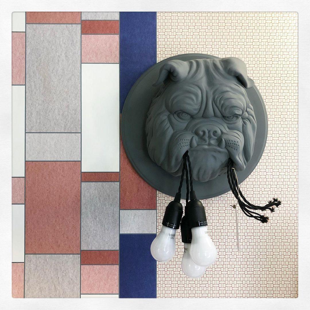 Bulldog Wall Light