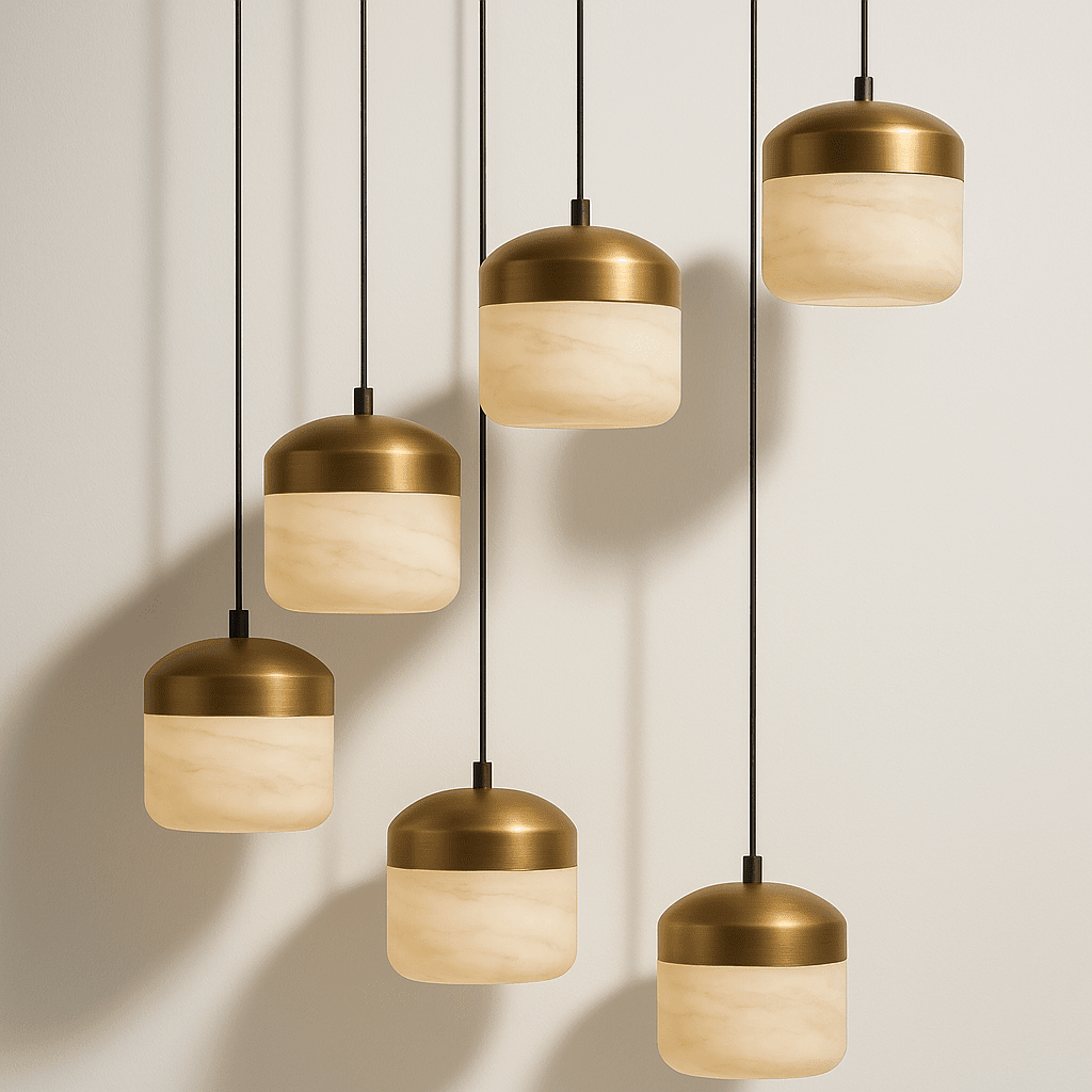 Elaso Alabaster Pendant Light