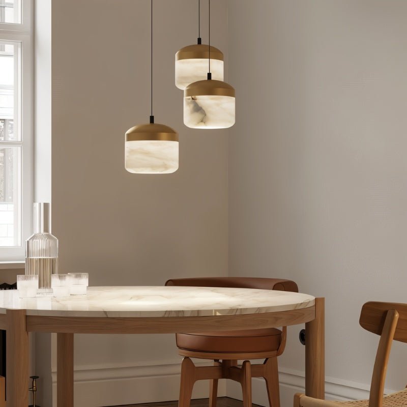 Elaso Alabaster Pendant Light