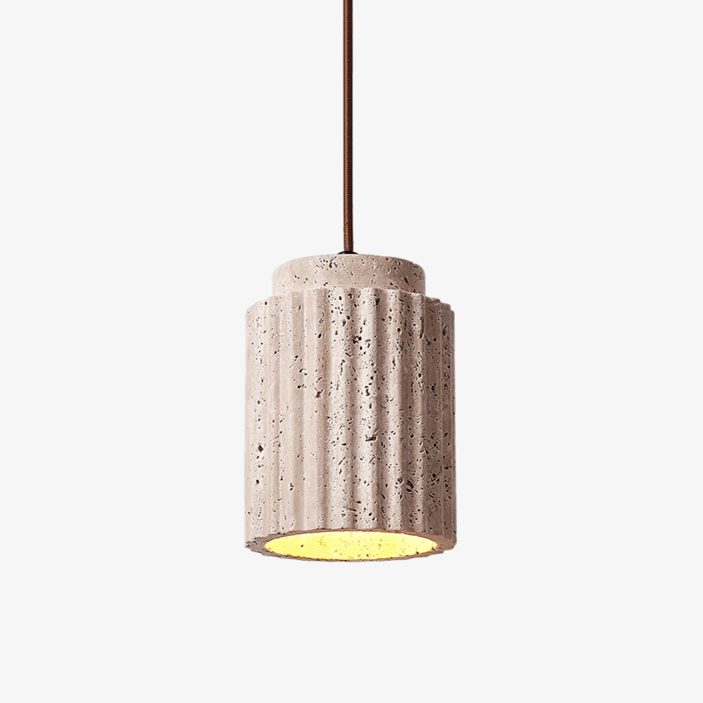 Lecave Natural Stone Pendant Light