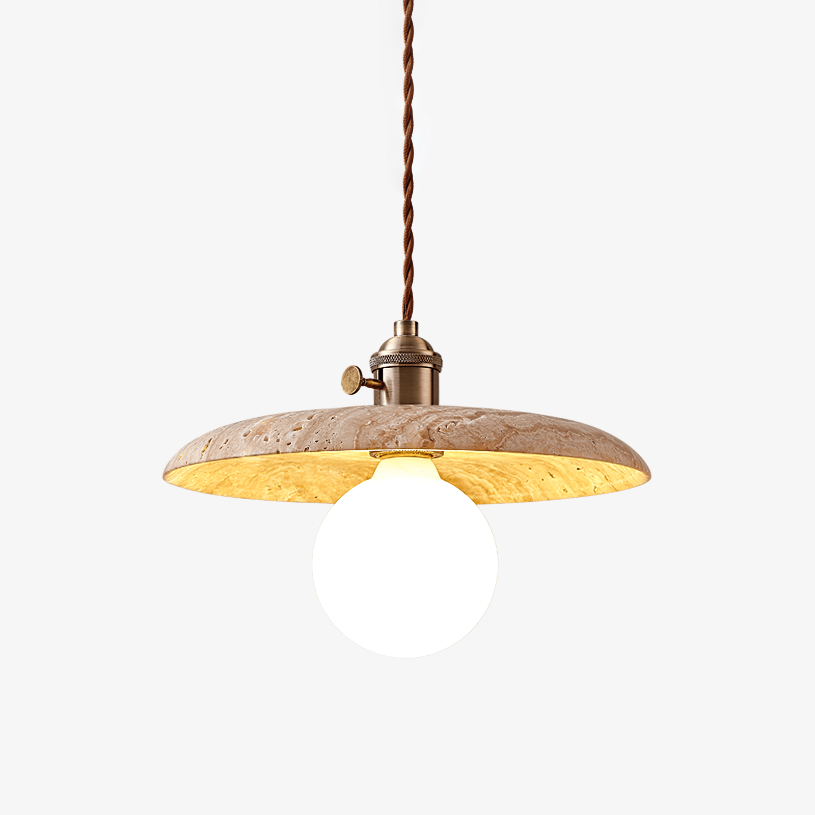 Ralimzo Natural Stone Pendant Light