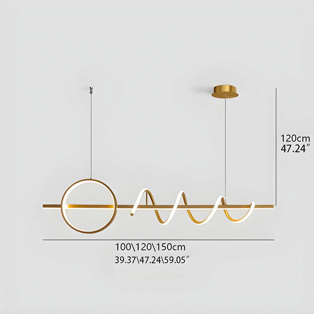 Siviano Helix Pendant Light