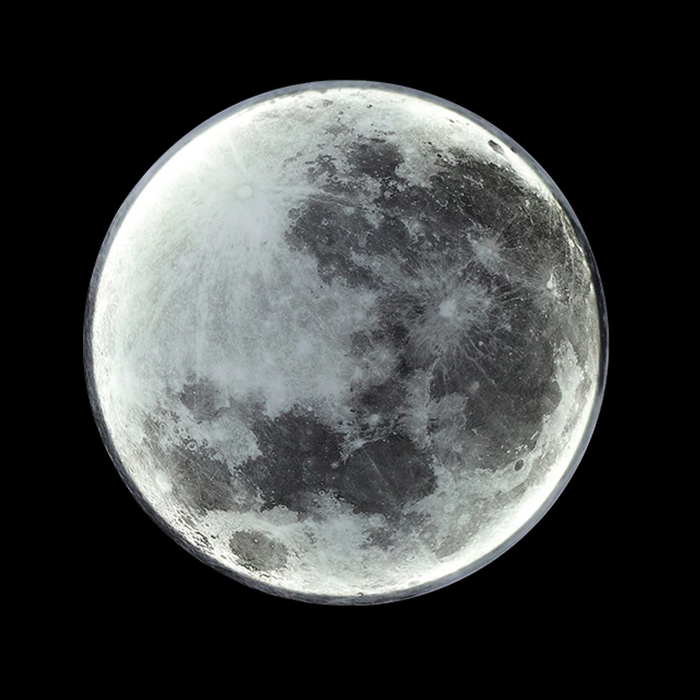 Eclipse Moon Design Wall Light