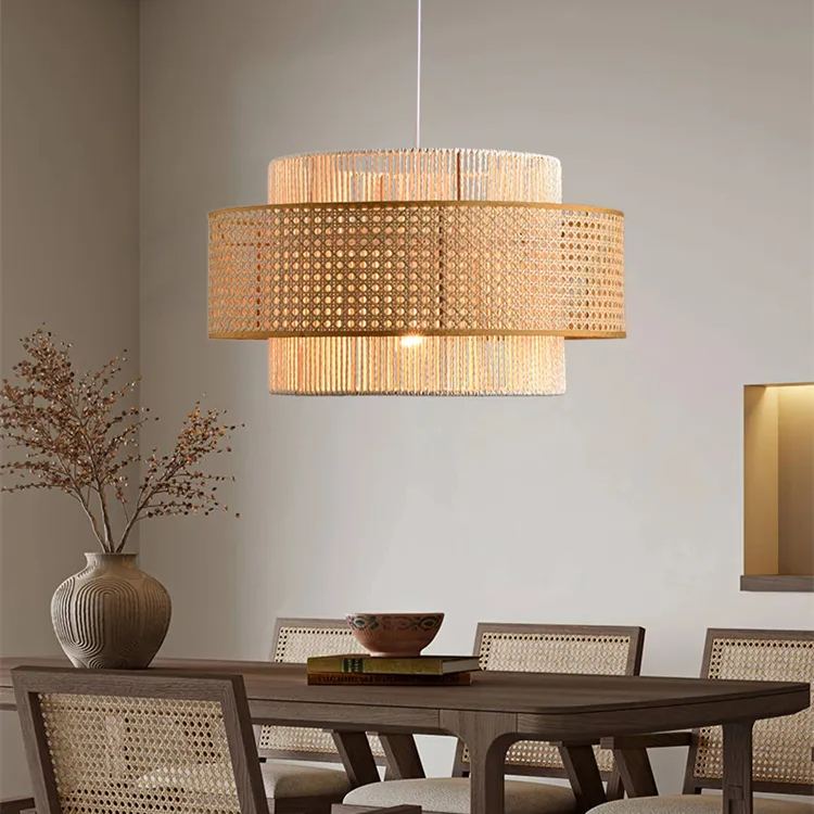 Liora Wabi Sabi Hemp Rope Pendant Light