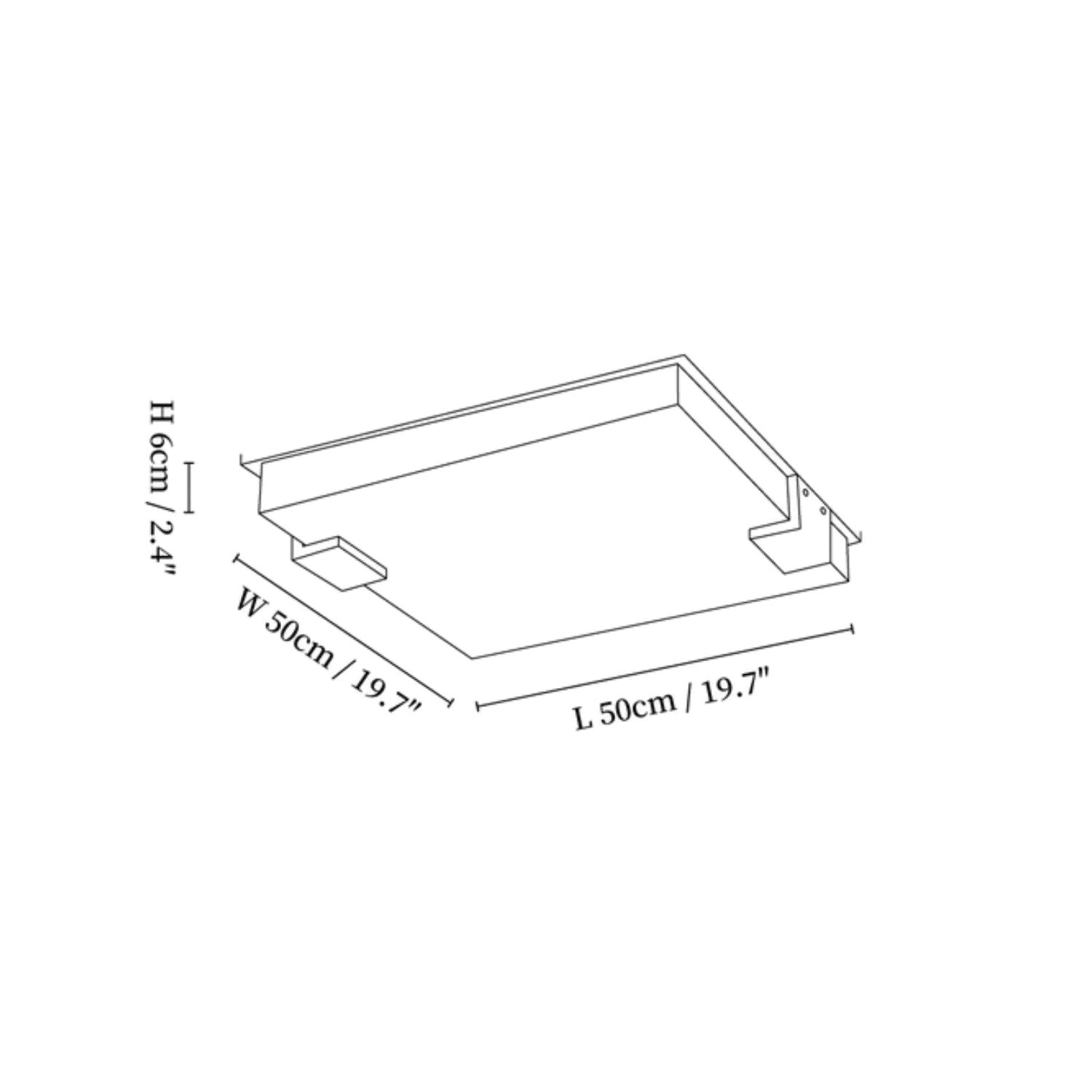 Sqonis Alabaster Ceiling Light