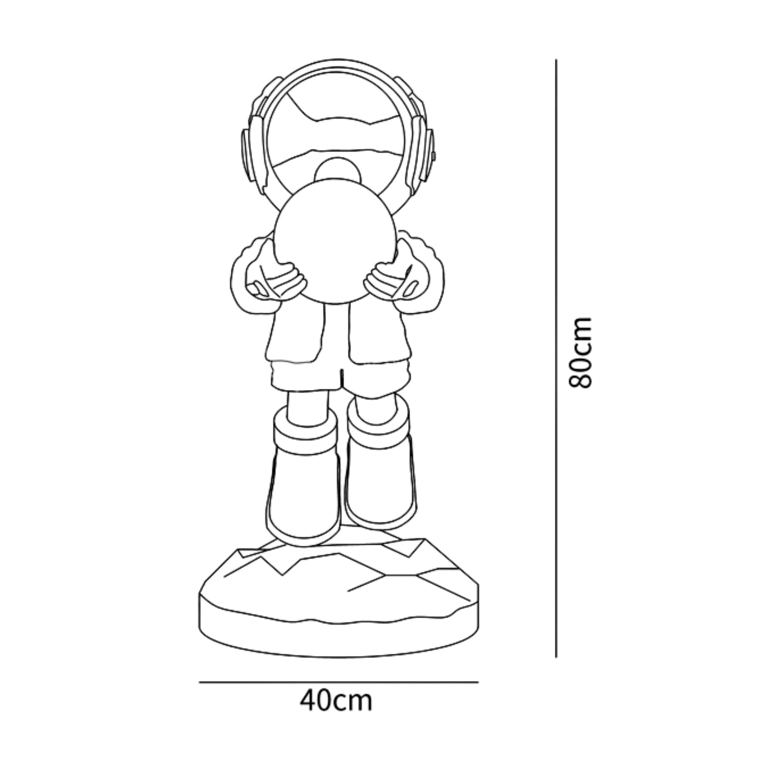 Fantasy Astronaut A Floor Lamp