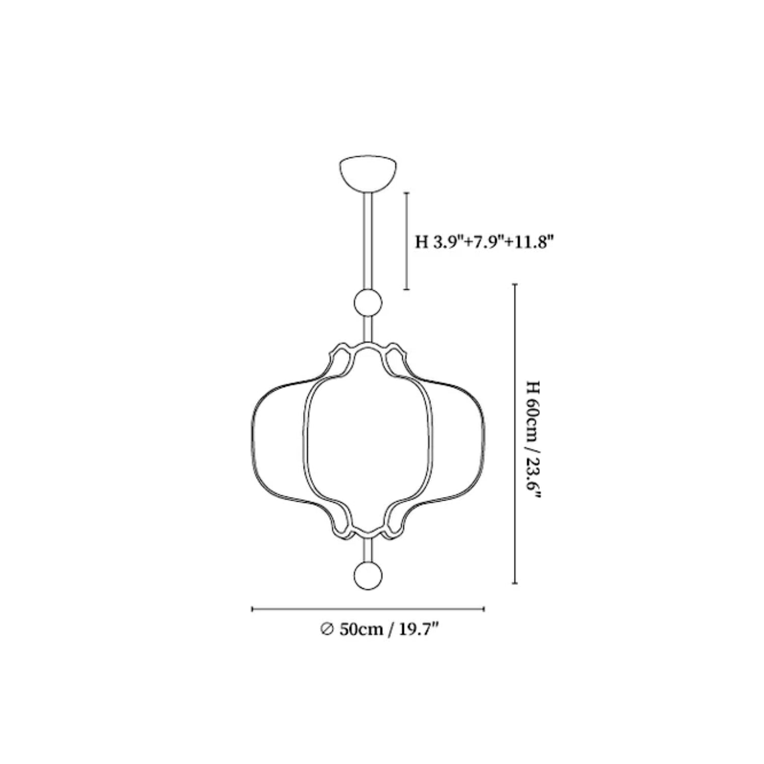Lentove Pendant Light